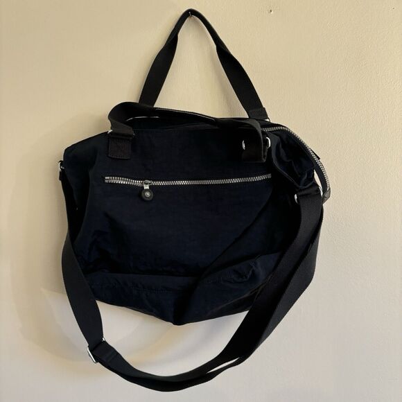 KIPLING Crossbody Tote Bag Medium Blue Travel Maxwell Tote - Picture 3 of 8